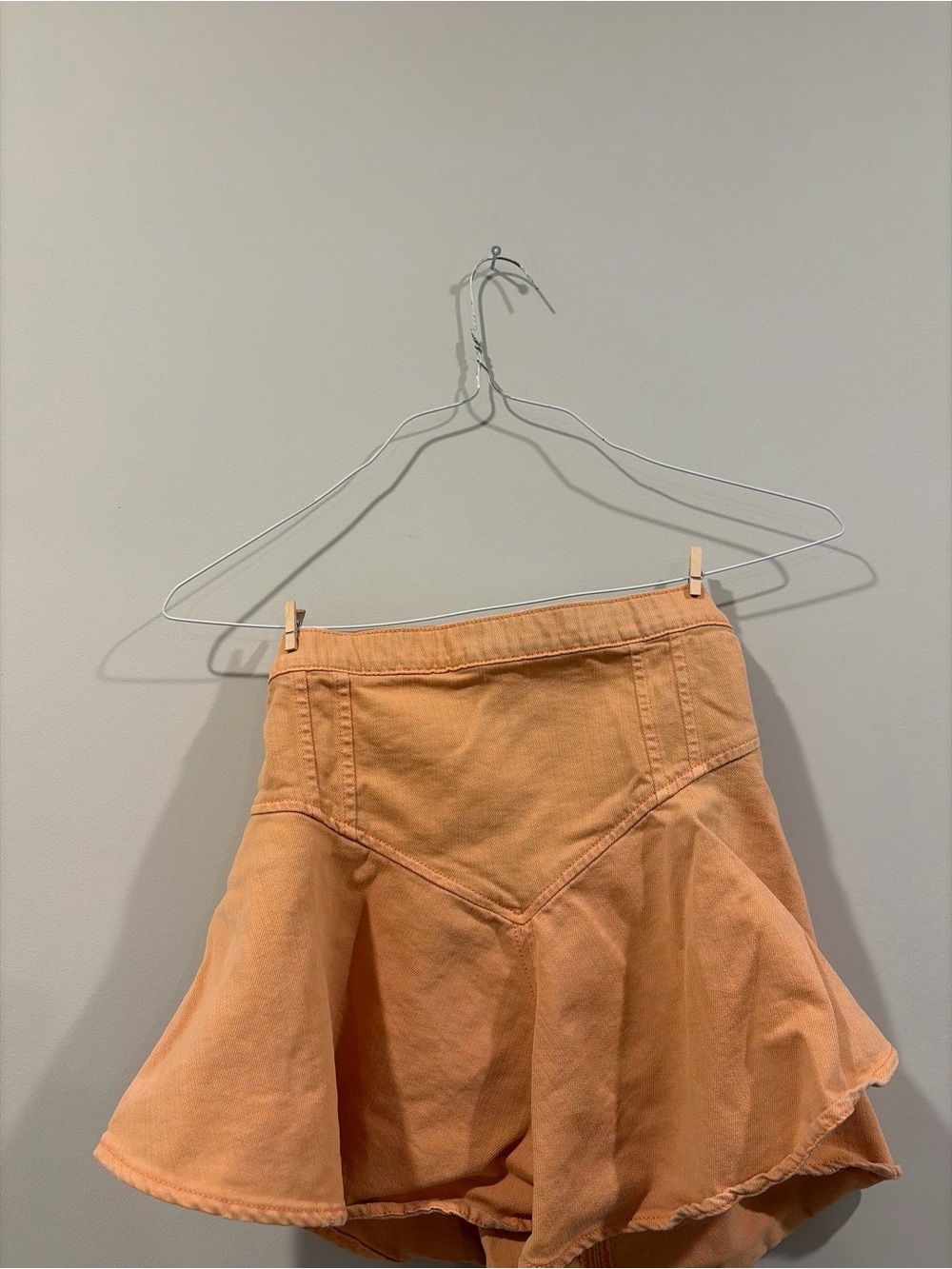 Aerie Women’s Peach Flared Mini Skirt